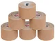 ALPIDEX 6 Rotoli Nastro Kinesiologico 5 m x 5,0 cm E-Book Esempi Applicazione Tape Kinesio...