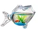 Acquario/Bocce per Pesci Serbatoio di pesci creativo Acquario Serbatoio di pesci in vetro...