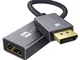 IVANKY 4K Adattatore DisplayPort a HDMI (Connettore Placcato Oro) Display Port a HDMI 4K@6...
