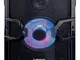 Lenco PMX-250 200W - Party Speaker e Mixer DJ - Rectangle Black - Portable Speakers (Built...