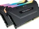 Corsair Vengeance RGB PRO 32 GB (2x16 GB) DDR4 3333MHz C16 XMP 2.0 Kit di Memoria Illumina...