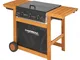 Campingaz Grill Barbecue A Gas A Tre Bruciatore 14 Kw, Nero Marrone, 128 x 59 x 89 cm