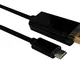 Microconnect USB3.1CHDMI1 1m HDMI USB C Nero cavo e adattatore video