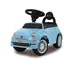 Jamara 460327 - Push-Car Fiat 500 blu – Bagagliaio sotto il sedile, Maniglia per spinta e...