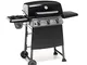 Sochef G32013 DiabloX Barbecue, Metodo di Cottura a Diffusione, Acciaio Verniciato, Nero/G...