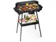 Princess Barbecue Elettrico 112247, Nero, 54.5 x 44 x 18.7 Cm