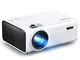 Crosstour Proiettore, Mini Videoproiettore Portatile, Home Cinema Supporta Full HD, 55000...