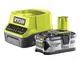 Ryobi RC18120-140 Kit Ryobi con Caricabatterie e 1 Batterie da 4.0Ah al Litio 18V ONE+, co...