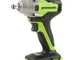 Greenworks GD24IW400 Bullonatrice a Impulsi a Batteria con Motore Brushless, 0-2800 giri/m...