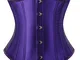 jutrisujo Danna Sottoseno Corsetto Waist Trainer Corpetto Bustino Body Shaper Modellante R...