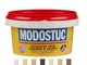 MODOSTUC Noce Chiaro - Stucco Professionale In Pasta Pronto all'Uso Per Interni Ideale per...