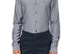 Armani Exchange Shirt, Navy Jacquard, XL