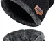 Micfendy Invernale Cappello Sciarpa Set, Cappello da Berretto Unisex Sciarpa Set Cappello...