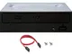 Pioneer BDR-212DBK Unità masterizzatore Blu-ray 16x interna con cavo SATA e viti di montag...