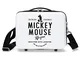 Disney Mickey Style Zaino portaon carrello Bianco 29x21x15 cms ABS
