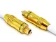 LINK CABLE STORE LCS – Premio Ultimate – 3 m – Bianco (Toslink – Cavo Ottico SPDIF) Profes...