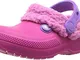 Crocs Classic Blitzen III Clog Kids, Zoccoli Unisex-Bambini, Rosa (Candy/Party Pink), 22/2...