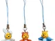 CARTOON Ciondolo Winnie The Pooh, Disney, 4 cm, Portachiavi in Resina, 3 Modelli Assortiti