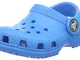 Crocs Roomy fit Classic Clog Zoccoli Unisex Bambini, Blu (Ocean 456), 27/28 EU