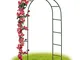 Forever Speed Arco per Rose Rampicanti, Decorazione Giardino, Garden Pergolas Metallo Arco...