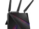 ASUS ROG GT-AC2900 Wi-Fi Gaming Router, NVIDIA GeForce Ora raccomandato con Triple Acceler...