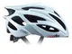 RH+ CASCO BIKE ZW0 SHINY WHITE - MATT SILVER XS/M