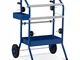 MSW Carrello Mascheratura Carrello di Lavoro Auto MSW-MT1 (Acciaio, Gomma, 50 kg, Ruote go...