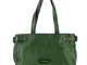 The Bridge Shopper pelle Verde (044900-4N-X0)