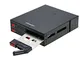 KKmoon Imaster 4 Baie 2,5 pollici HDD SATA SSD Disco rigido Rack portatile Backplane con i...
