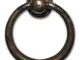 Maniglia Maniglietta per Mobili Ottone Antico Metal Style Handles 33x39 mm