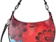 Desigual Bag Sinergia Siberia, Borsa a Tracolla Donna, Rot (Rojo Loft), 25x2.5x36 Centimet...