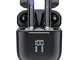 Cuffie Bluetooth 5.3, Auricolari Bluetooth con 4 Mic, Cuffie Wireless In Ear HiFi Stereo,...