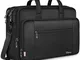 Borsa per PC portatile 15.6 pollici e tablet Uomo Laptop Borsa Messenger a Spalla Borsa a...