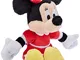 Simba Disney Minnie Peluche con Abito Rosso 20 cm, +0 Anni, 6315876897