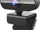 LWYOU Webcam PC con Microfono Full HD 1080P Webcam USB Per PC Fisso,Laptop y Mac,USB 2.0 V...