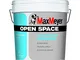 PITTURA MURALE IDROPITTURA TRASPIRANTE "OPEN SPACE" PER INTERNI BIANCA LT. 5 MAX MEYER