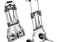 ATHLON TOOLS Carrello elevatore manuale in alluminio per carichi pesanti pieghevole | Ruot...