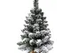 XONE PINETTO di Natale Timmy INNEVATO 90CM