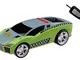 HappyPeople 159278 Euro play Key Racer Verde, circa 28 cm, motorizzato, con luce e suono,...