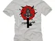 MAKAYA Magliette Manga e Anime - Itachi - Regali Geek Gaming Nerd - Manicha Corta - T-Shir...