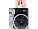 Fujifilm instax mini 90 Neo Classic Fotocamera Istantanea, Formato 62x46 mm, Nero/Argento