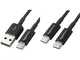 Amazon Basics Cavo USB da maschio USB Type-C a USB-A 2.0, 1.8 metri, colore nero & Cavo al...