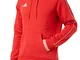 Adidas Core 18 HDE, Felpa con Cappuccio Uomo, Rosso (Power Red/White), L