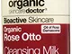 Dr.Organic Rose Otto Latte detergente organico per viso, 150 ml