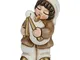 THUN® - Uomo Zampognaro - Versione Bianca - Statuine Presepe Classico - Ceramica - I Class...