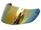 Harwls - Parasole per casco con visiera integrale per AGV K1 K3SV K5 oro