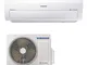 Samsung Clima AR24MSWSAWKNEU+AR24MSWSAWKXEU New Triangle Monosplit Climatizzatore, Wi-Fi,...