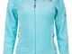 Geographical Norway, Giacca in pile da donna turchese M