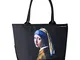 VON LILIENFELD Borsa Jan Vermeer La ragazza con l’orecchino di perla Donna Shopper Dimensi...