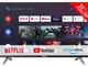 RCA RS32F3 Android TV (Smart TV da 32 pollici FHD 1920X1080p con Google Assistant, telecom...